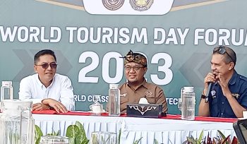 Poltekpar Lombok saat menggelar World Tourism Day Forum di De Soultan Hotel Kampus, Rabu 27 September 2023.